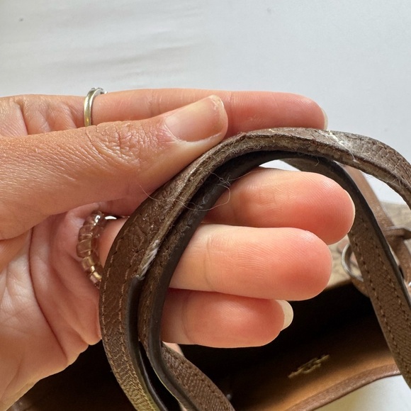 Coach F36658 Signature Reversible PVC City Tote Brown - Picture 7 of 11